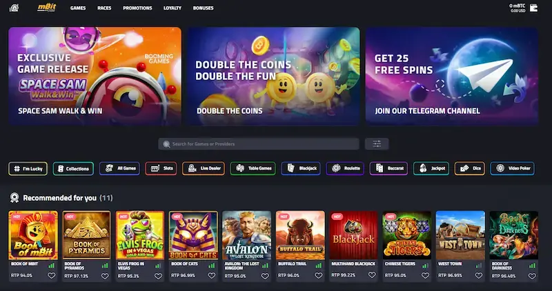 Mbit Casino WEB