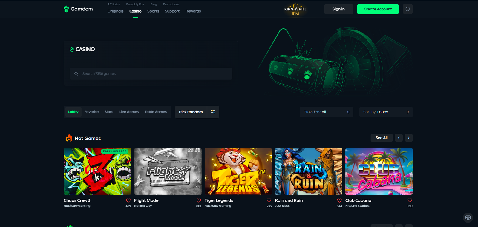Gamdom Casino