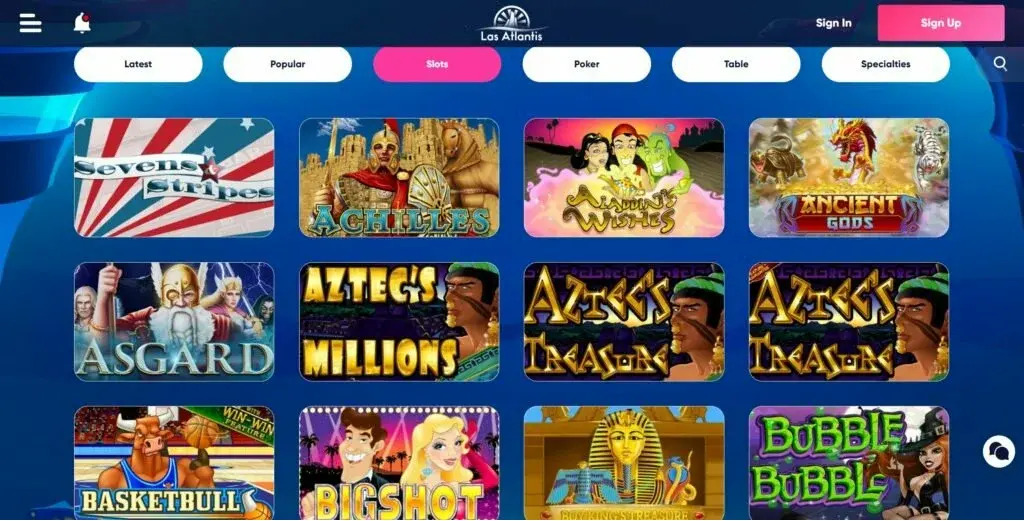 Las Atlantis Web