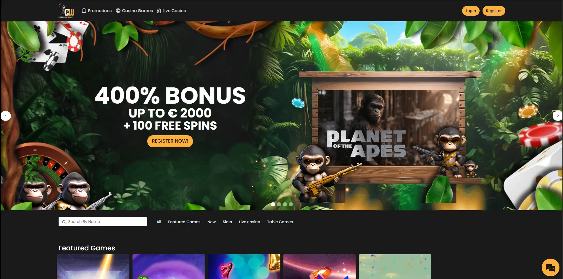 Gorilla Wins Casino Web