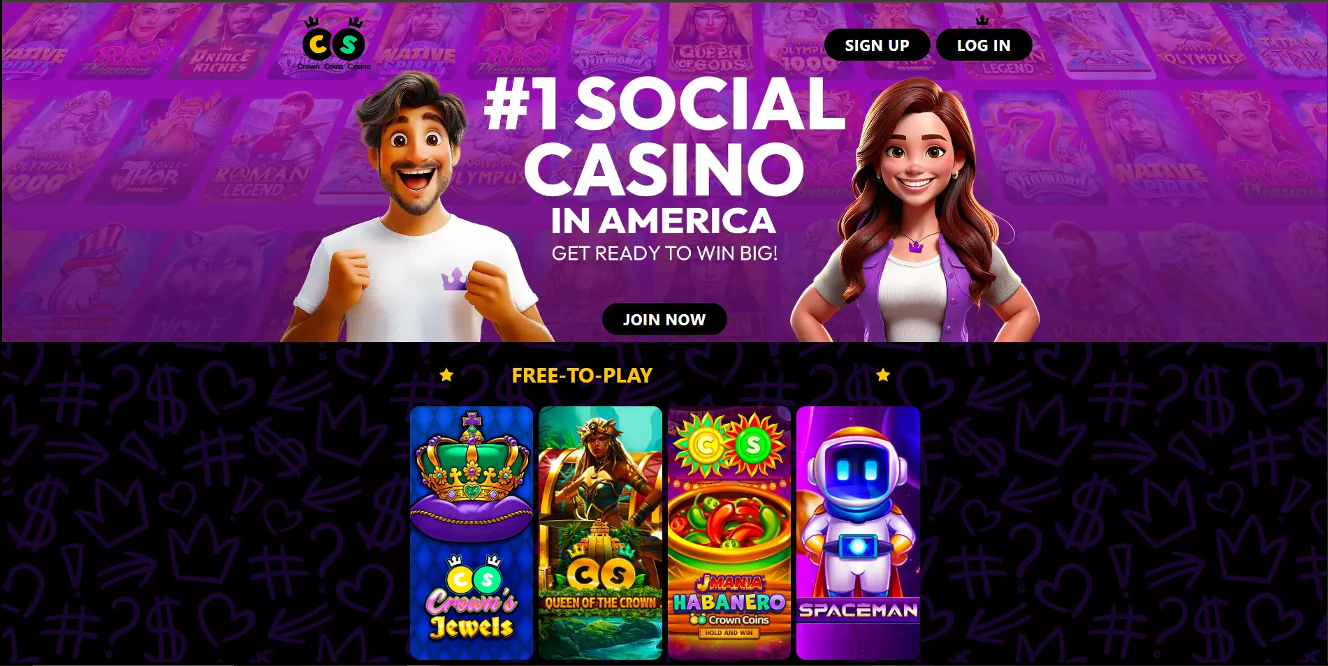 Crown Coins Casino Web