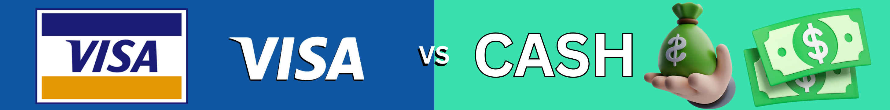 visa vs cash