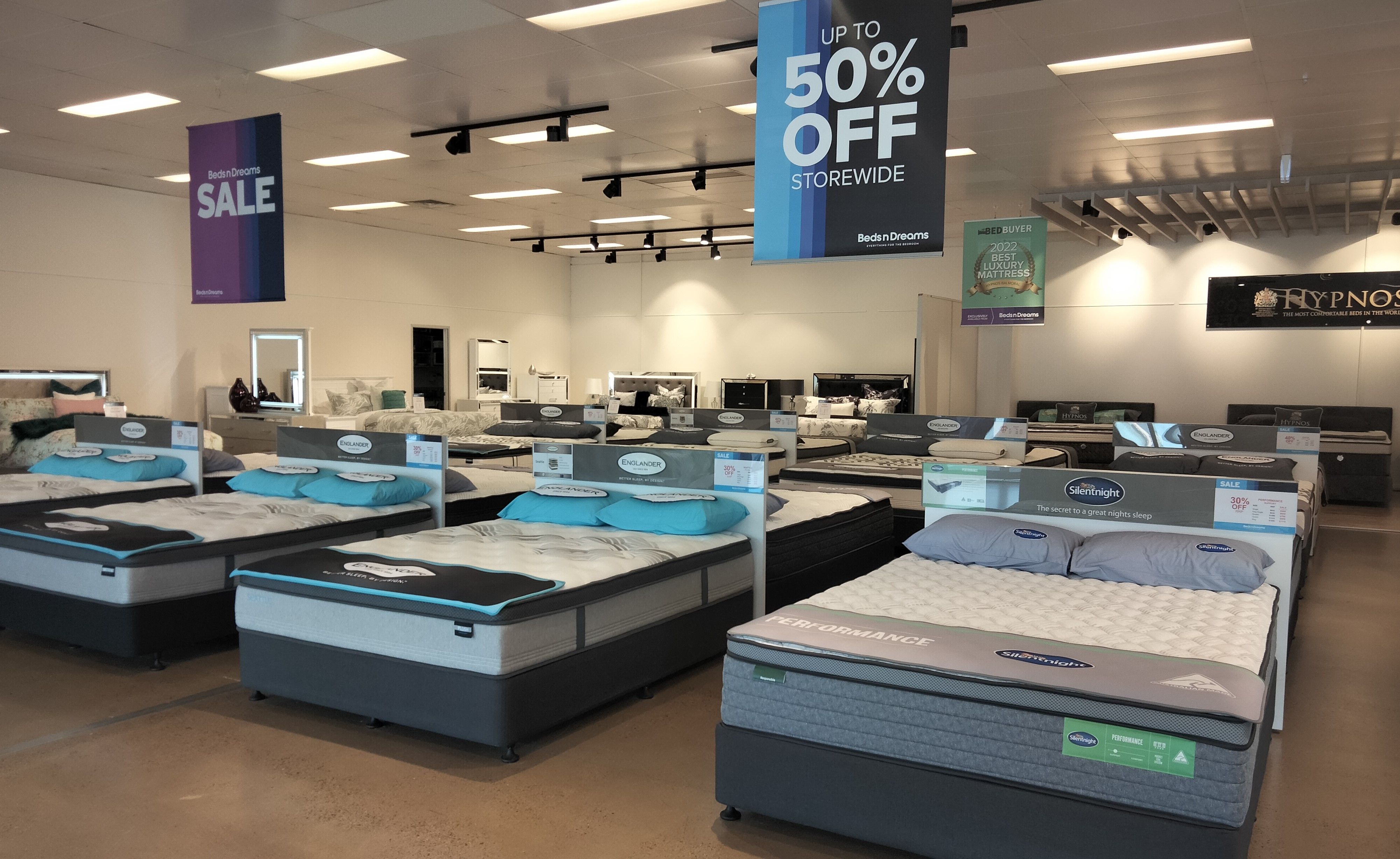 Shop Beds & Bedroom Furniture in Jindalee, QLD Beds n Dreams