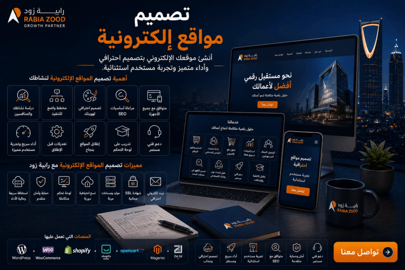 تصميم المواقع الإلكترونية