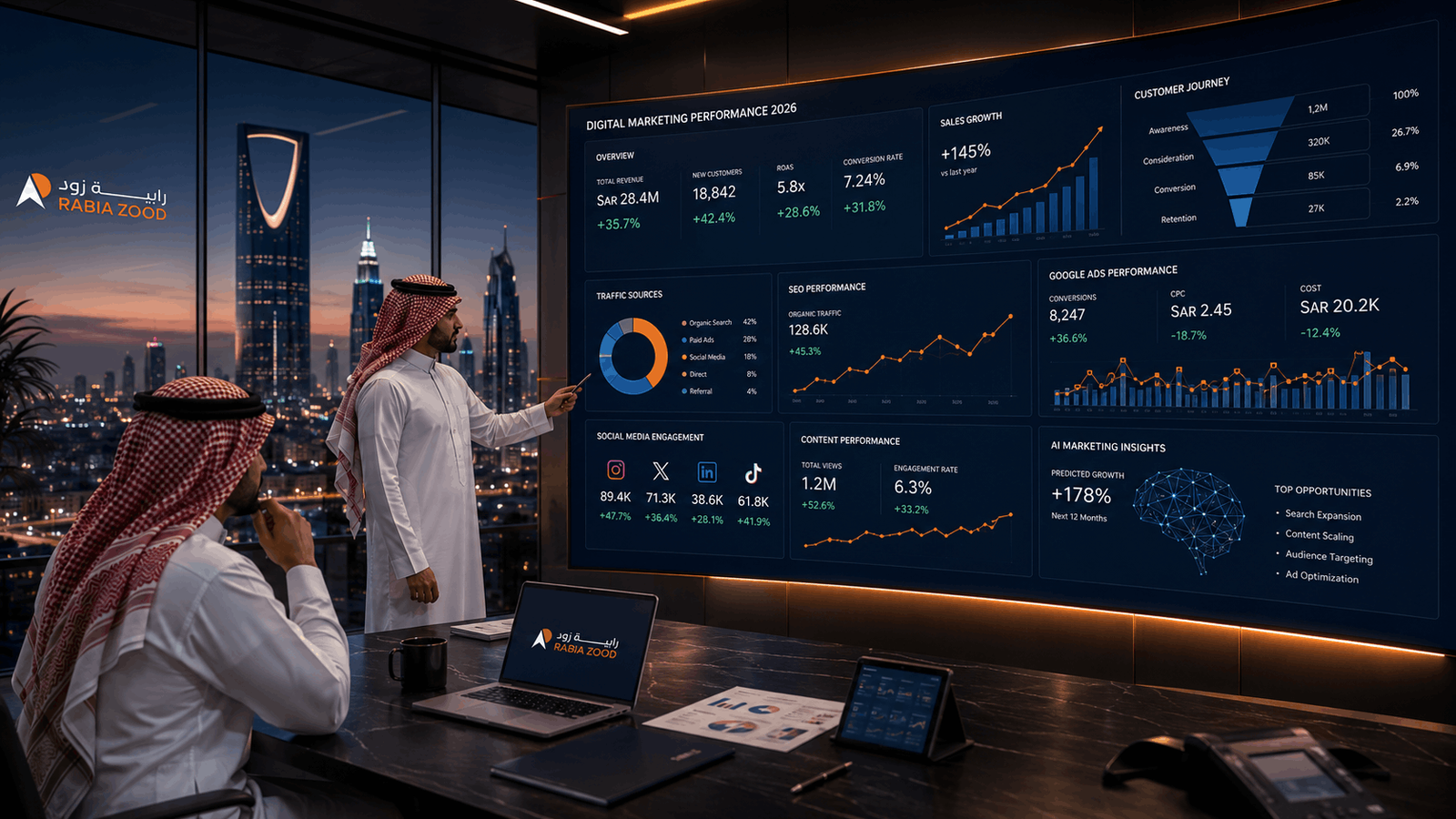 التسويق الإلكتروني: دليل شامل لنمو الشركات وزيادة المبيعات في 2026