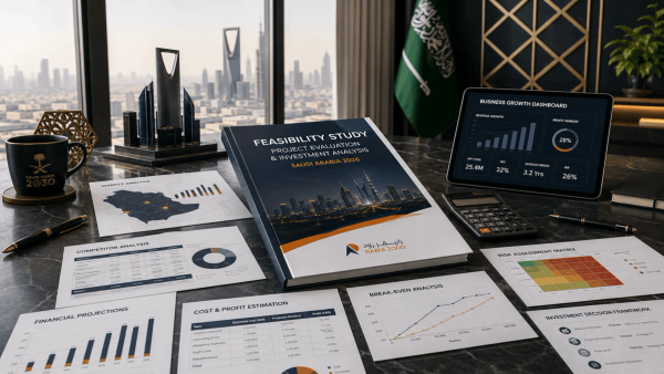 دراسة الجدوى للمشاريع: دليلك لاتخاذ قرارات استثمارية أكثر ذكاءً في السعودية 2026