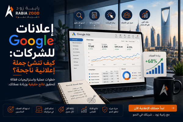 إعلانات Google للشركات: كيف تنشئ حملة إعلانية ناجحة؟ | رابية زود