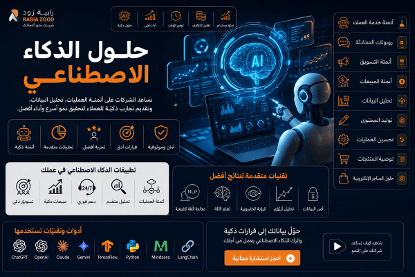 حلول الذكاء الاصطناعي