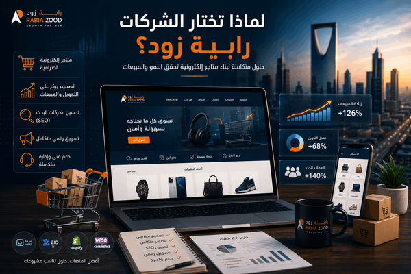 لماذا تختار الشركات رابية زود لبناء متاجر إلكترونية تحقق النمو والمبيعات؟