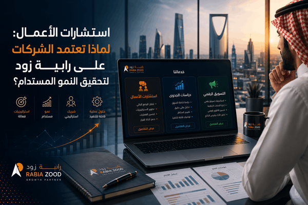 استشارات الأعمال: لماذا تعتمد الشركات على رابية زود لتحقيق النمو؟