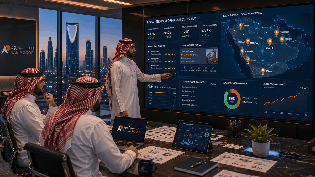 تحسين محركات البحث المحلية للشركات في السعودية