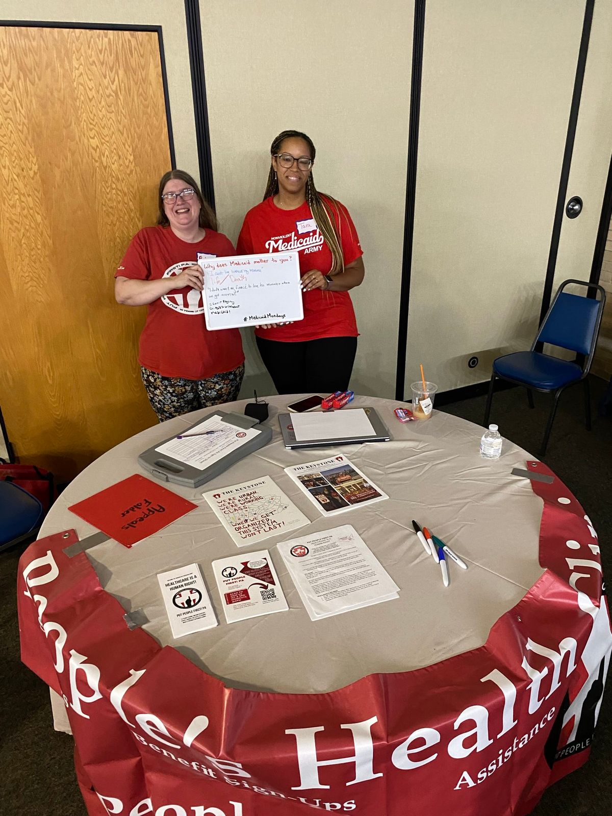 NEPA Tabling, Lycoming County, PA