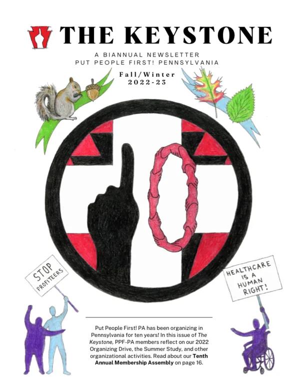 Cover of The Keystone, Fall 2022/Winter 2023