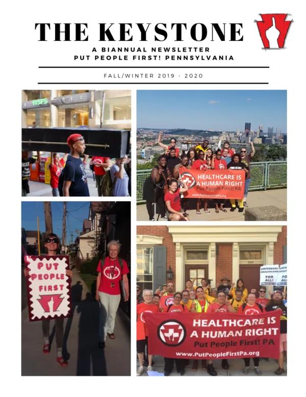 Cover of The Keystone, Fall 2019/Winter 2020