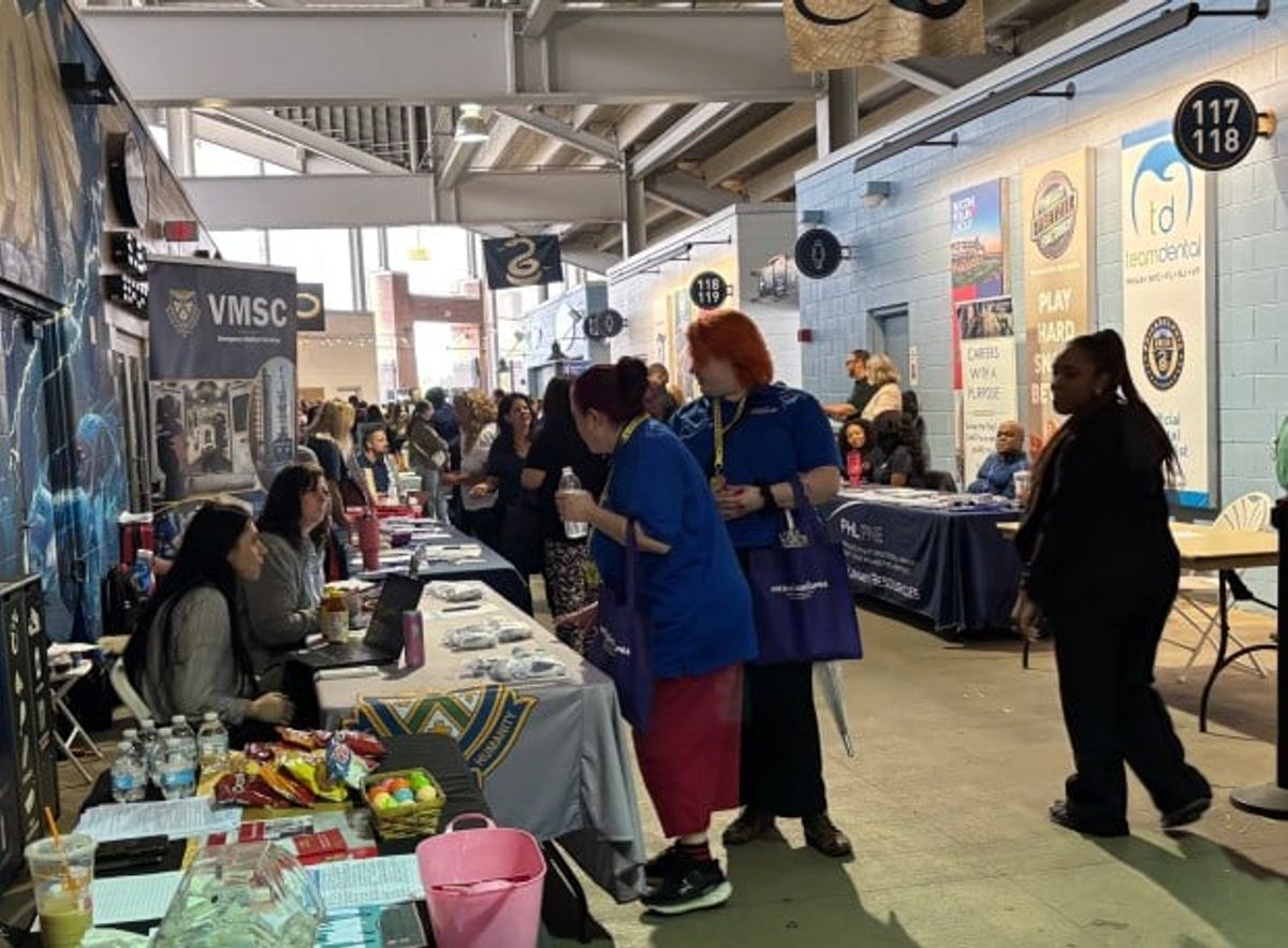 More than 700 people and 200 businesses registered for the Crozer Rapid Response Employment and Resource Fair on May 13 at Subaru Park. The final phase of the collapse of Crozer Health had just occurred earlier that month. (KATHLEEN E. CAREY - DAILY TIMES)
