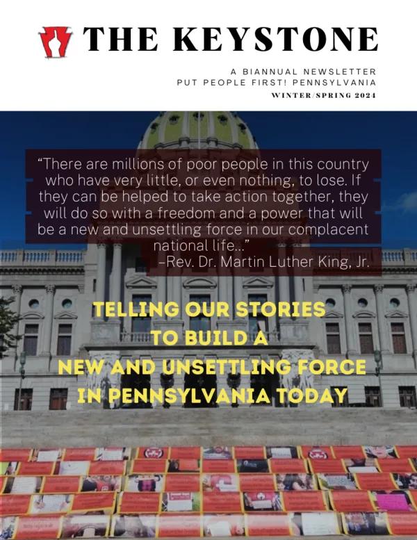 Cover of The Keystone, Winter/Spring 2024
