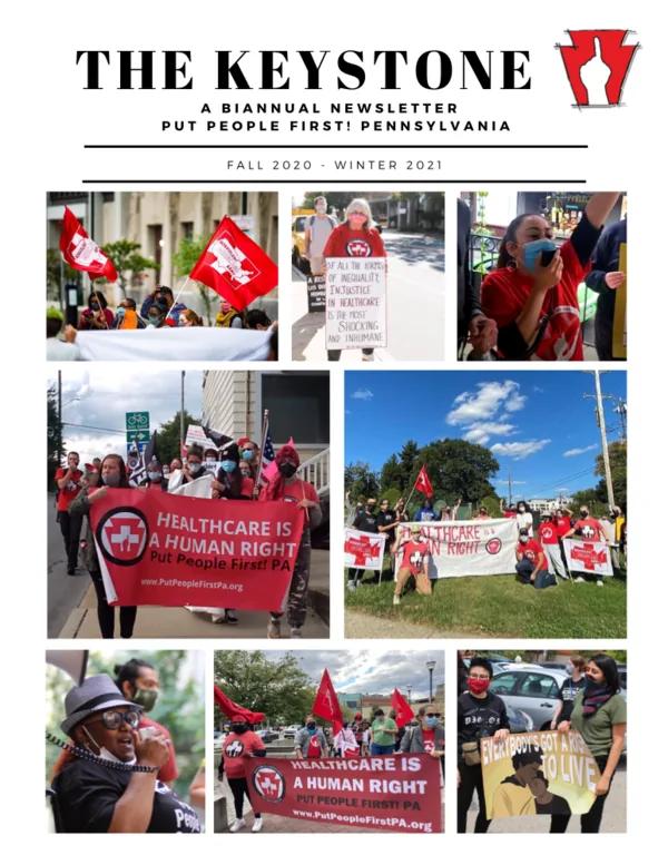 Cover of The Keystone, Fall 2020/Winter 2021