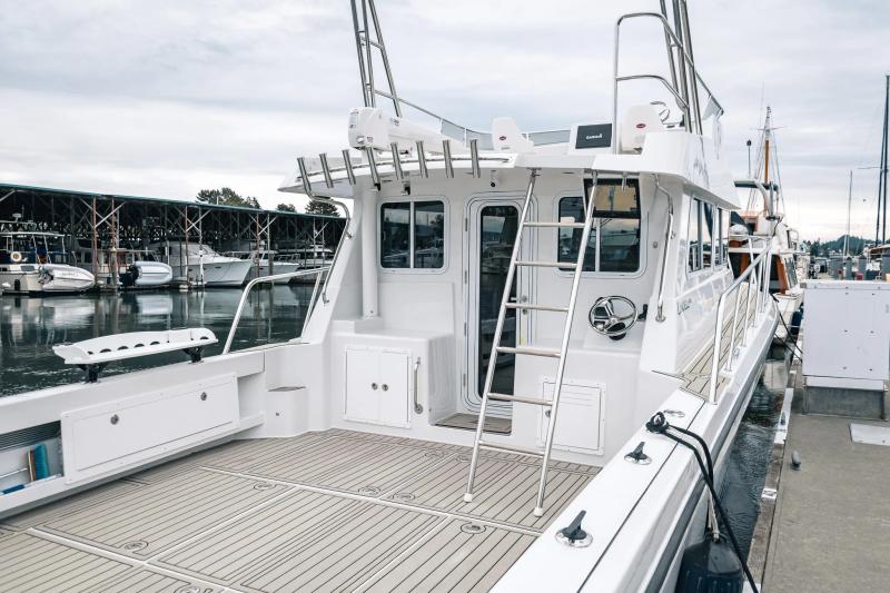 Deck detail of a certified pre-owned Lindell