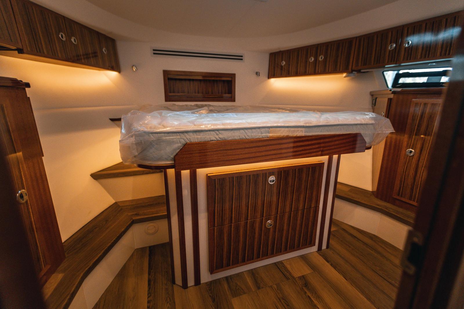 Bow Berth on the Lindell 48