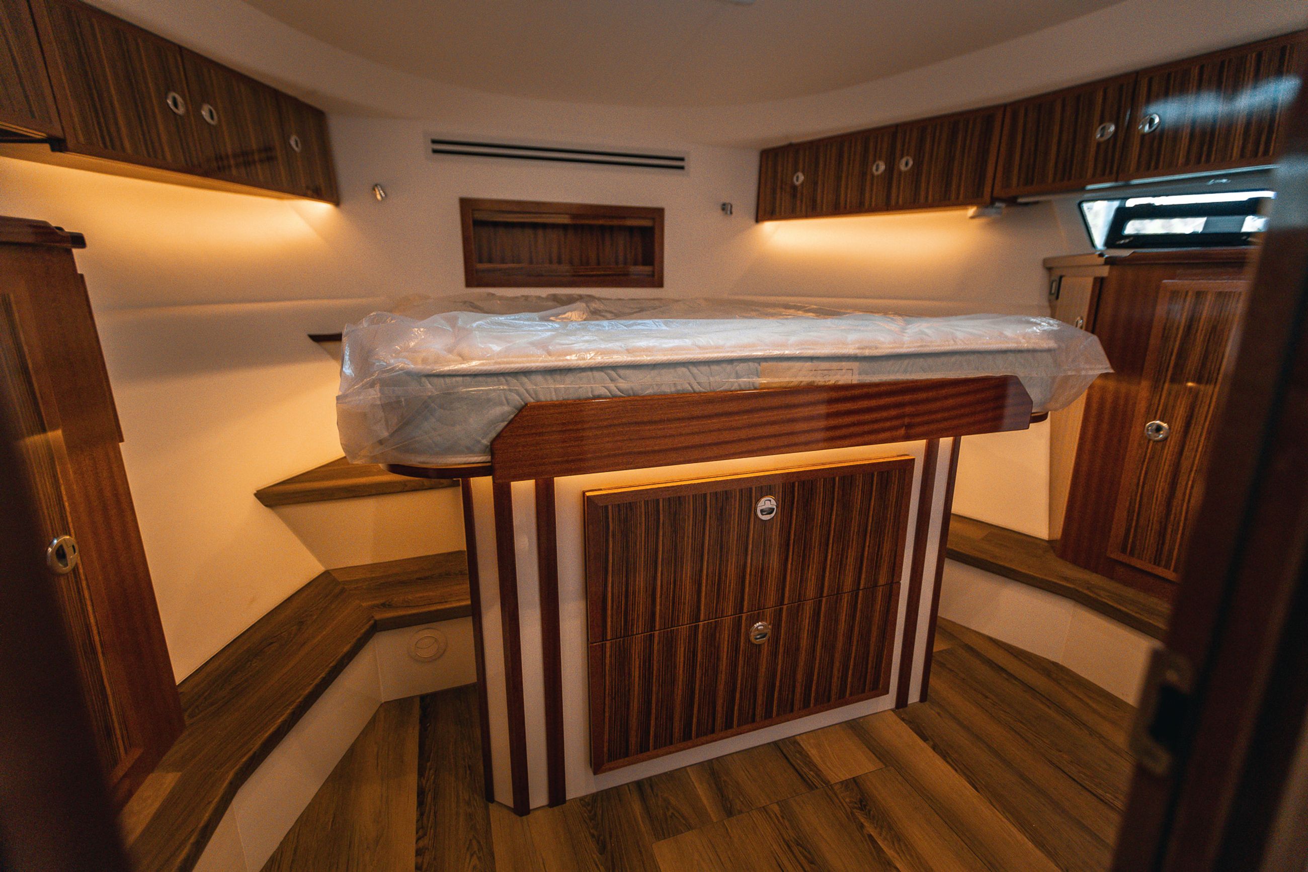 Bow Berth on the Lindell 48