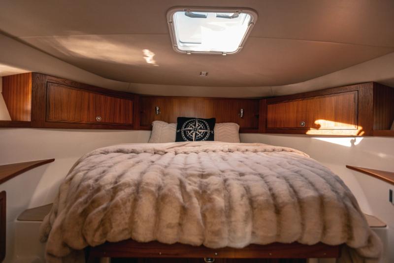 Another photo of the master stateroom
