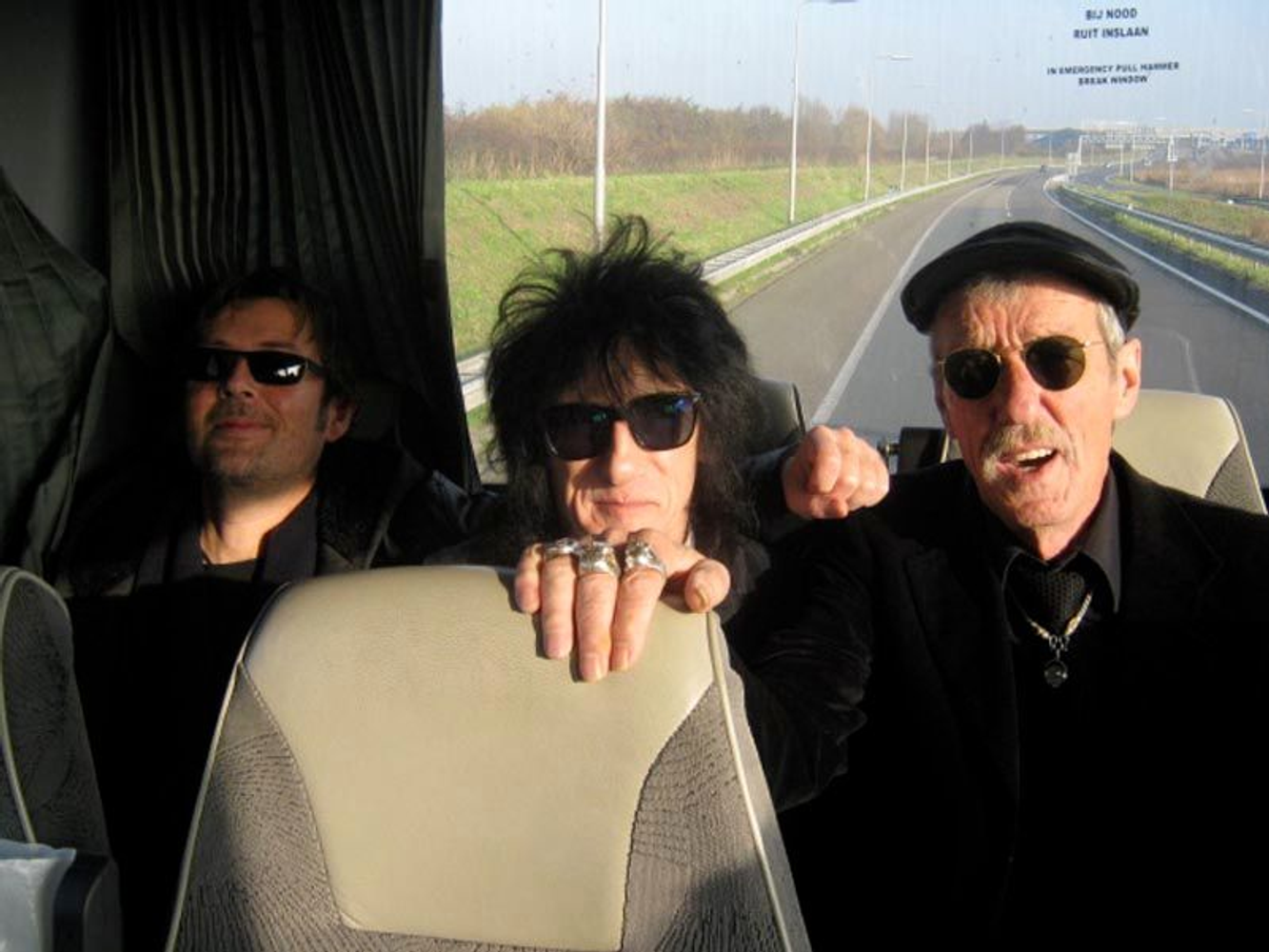 DBC Pierre, John Cooper Clarke - Sam Cutler in the van to Antwerp