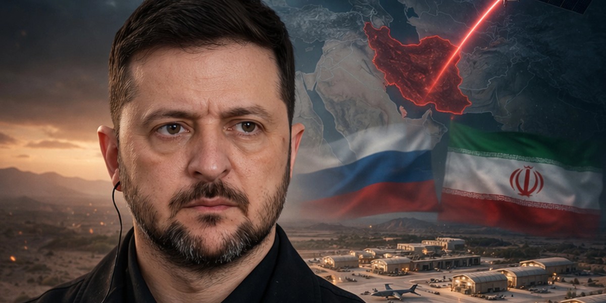 ادعای زلنسکی درباره انتقال اطلاعات نظامی آمریکا به ایران توسط روسیه