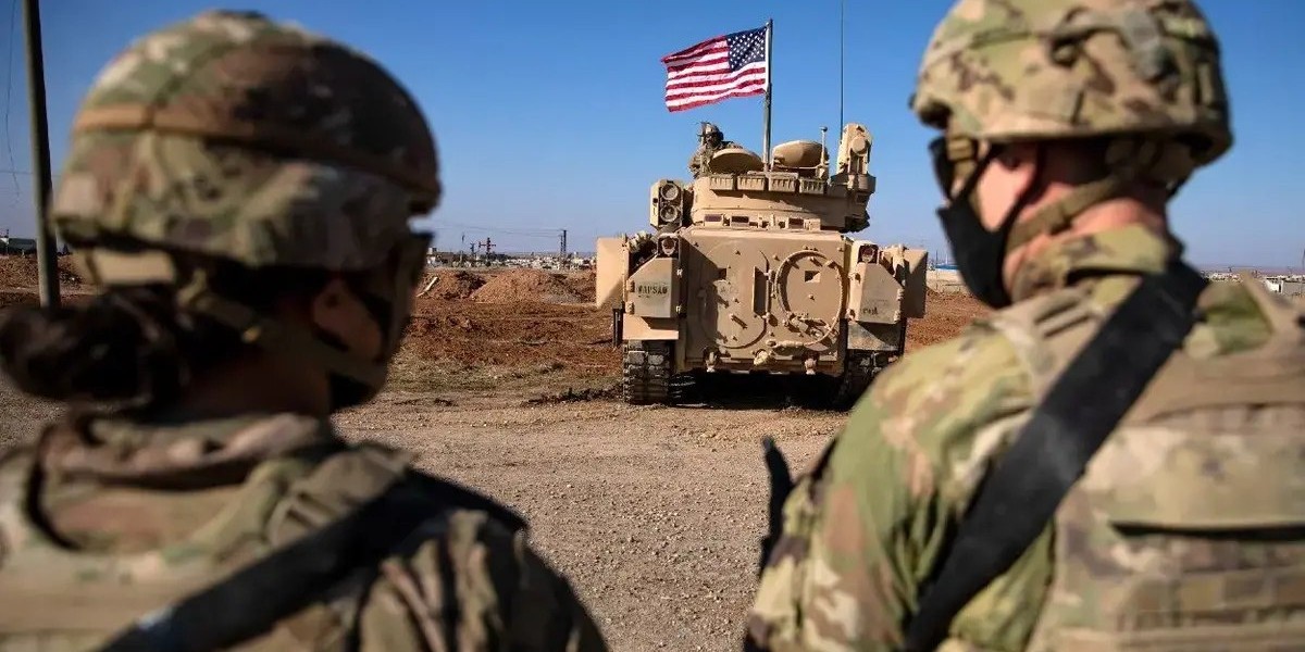 خروج زمینی نیروهای آمریکایی از پایگاه قصرک در حسکه آغاز شد