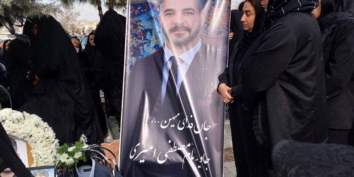 مراسم چهلم جاویدنام مصطفی امیری در اصفهان برگزار شد