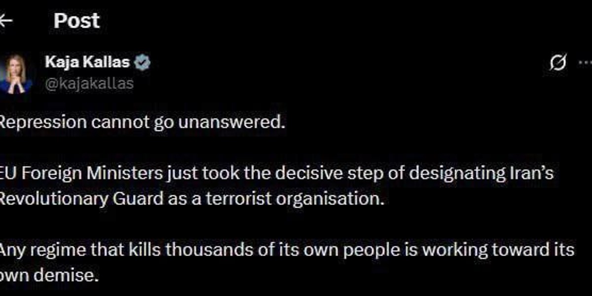 اتحادیه اروپا سپاه پاسداران را در فهرست سازمانهای تروریستی قرار داد