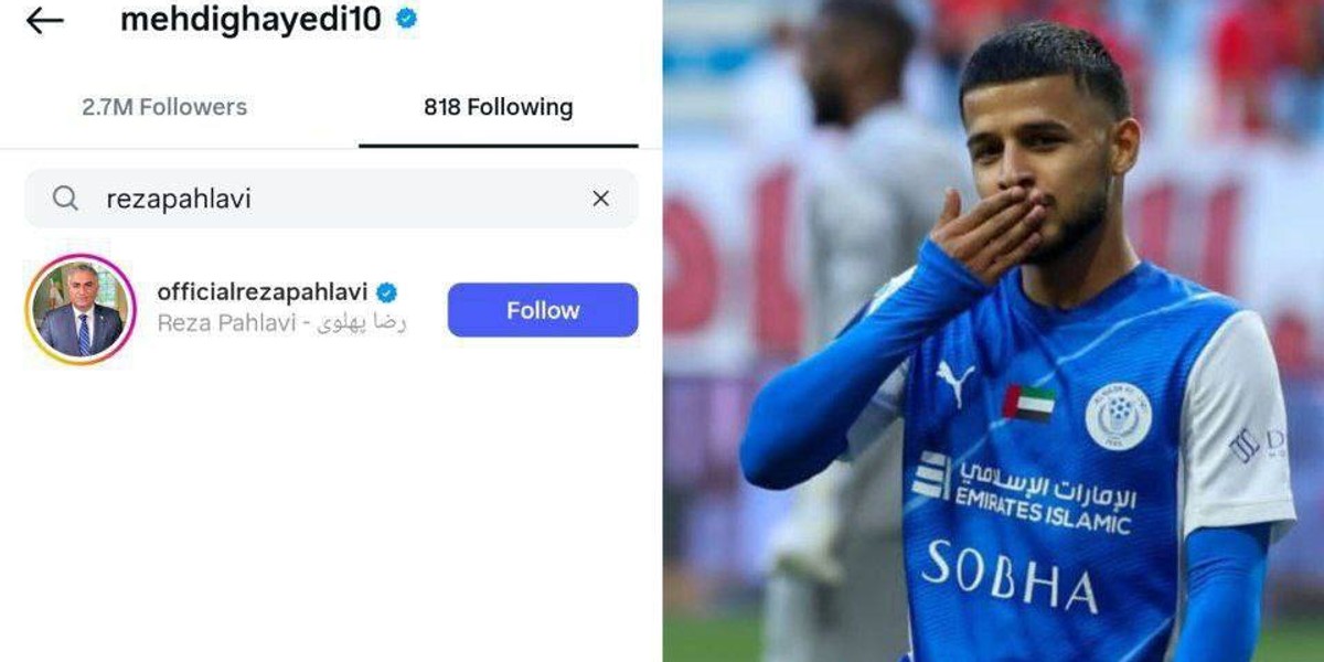 قائدی: دیگر برای تیم جمهوری اسلامی بازی نمیکنم