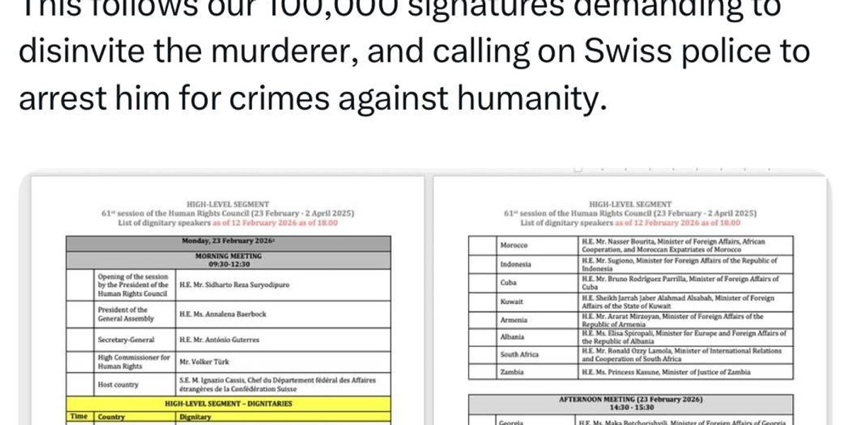 نام عباس عراقچی از فهرست سخنرانان شورای حقوق بشر حذف شد