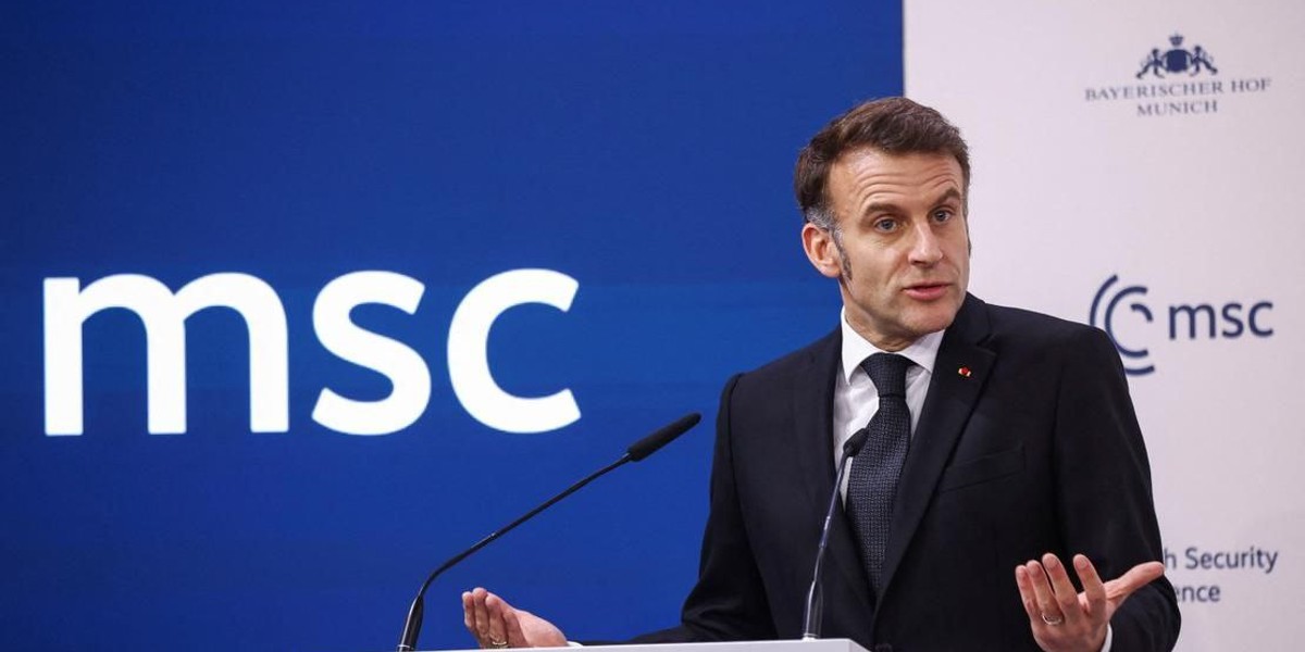 امانوئل مکرون در مونیخ: درباره ایران اظهارنظر نمیکنم
