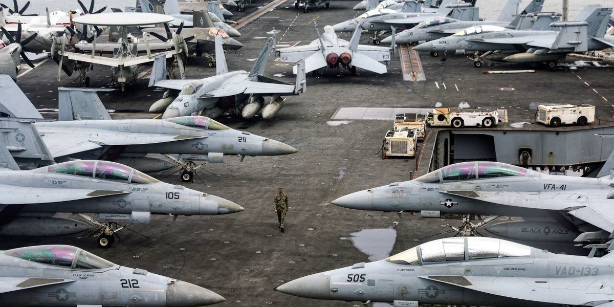 آغاز رزمایش چندروزه نیروی هوایی آمریکا در خاورمیانه