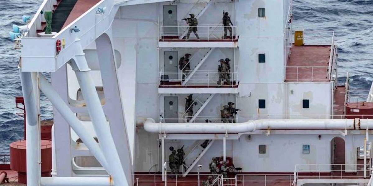 آمریکا از توقیف نفتکش مرتبط با جمهوری اسلامی در اقیانوس هند خبر داد