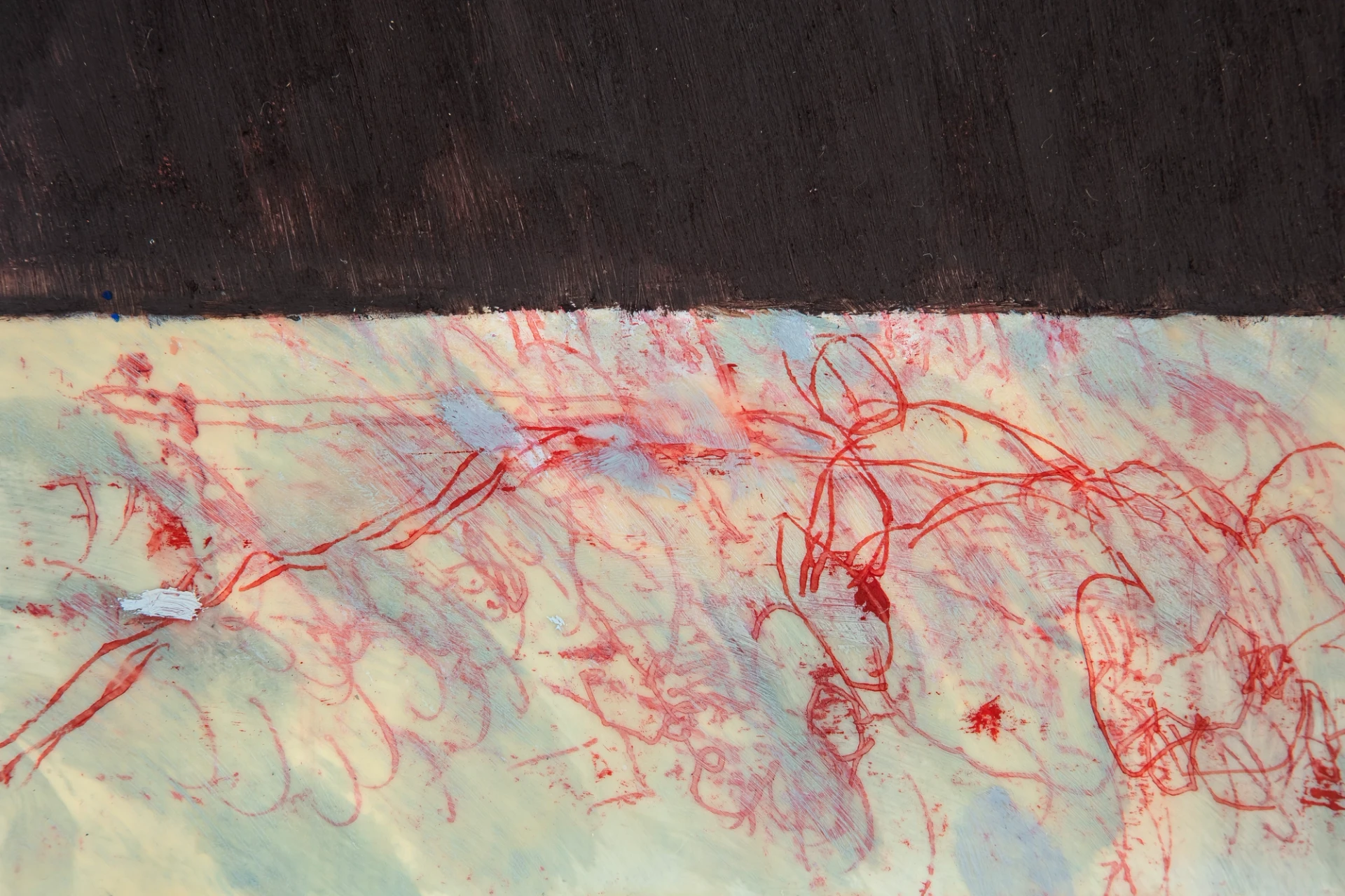 Detail view. Collection of the Cheng-Lan Foundation, Hong Kong. Image courtesy of the artist and Almeida & Dale
