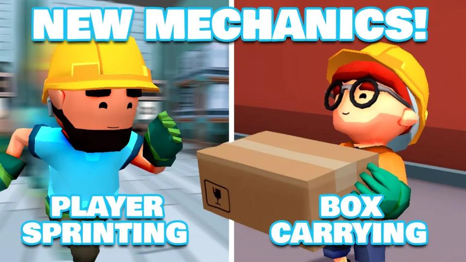 Devlog 11 | Carrying Boxes and Sprinting