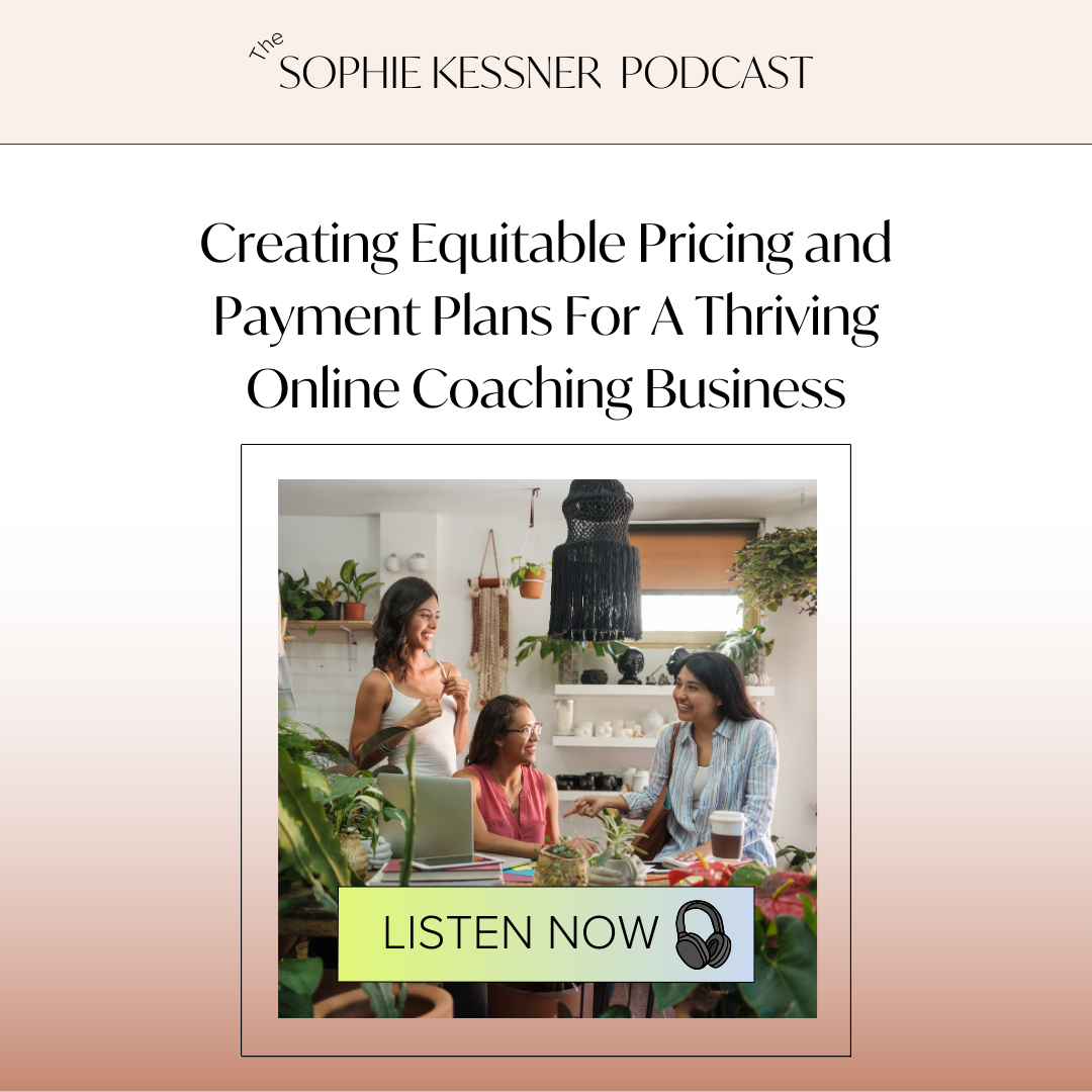Creating Equitable Pricing and Payment Plans For A Thriving Online Coaching Business1