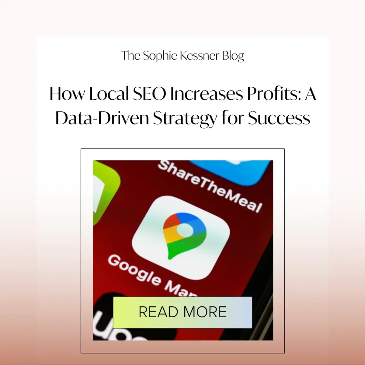 How Local SEO Increases Profits A Data-Driven Strategy for Success