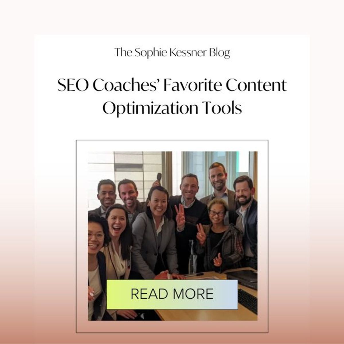 seo coaches’ favorite content optimization tools