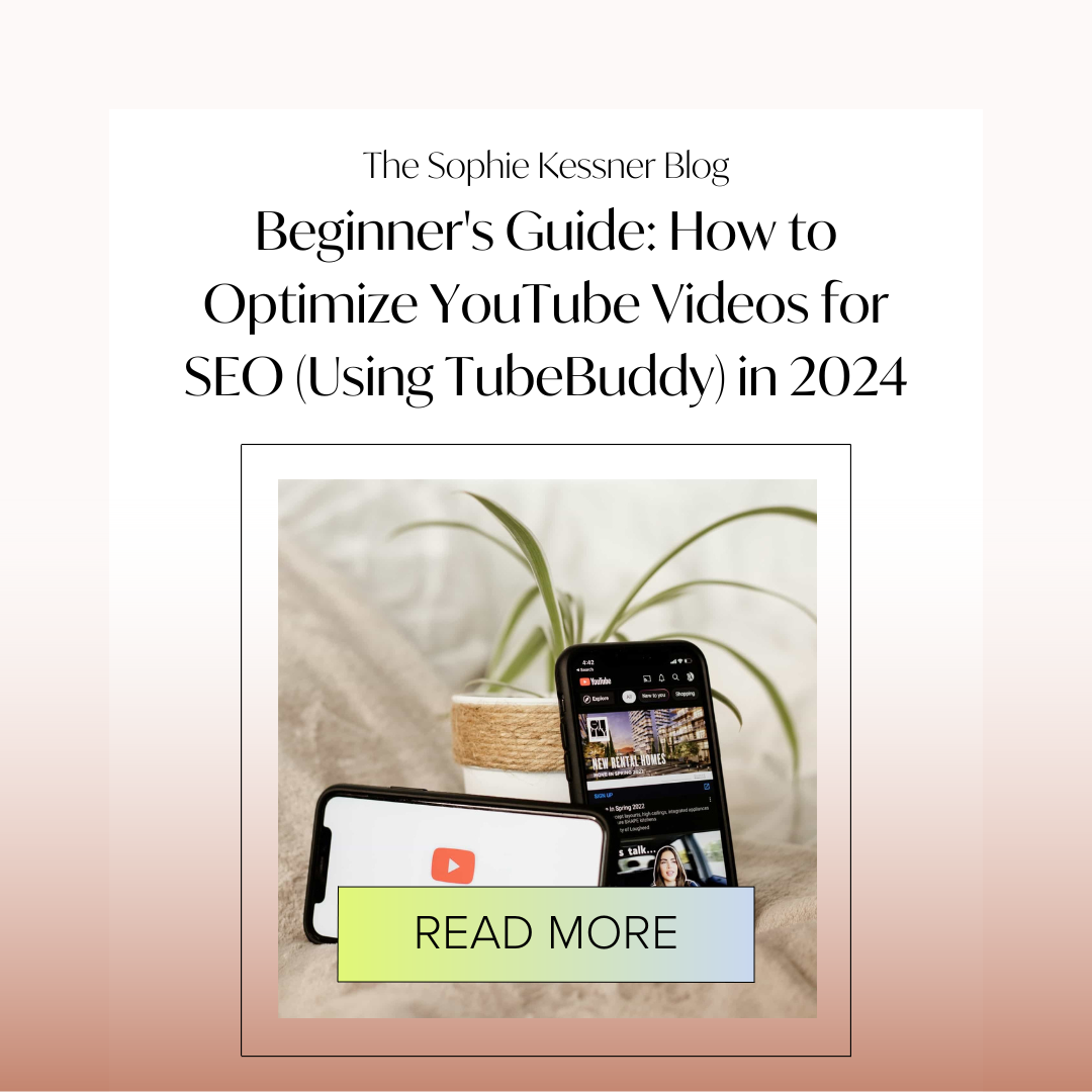 beginner's guide how to optimize youtube videos for seo (using tubebuddy) in 2024