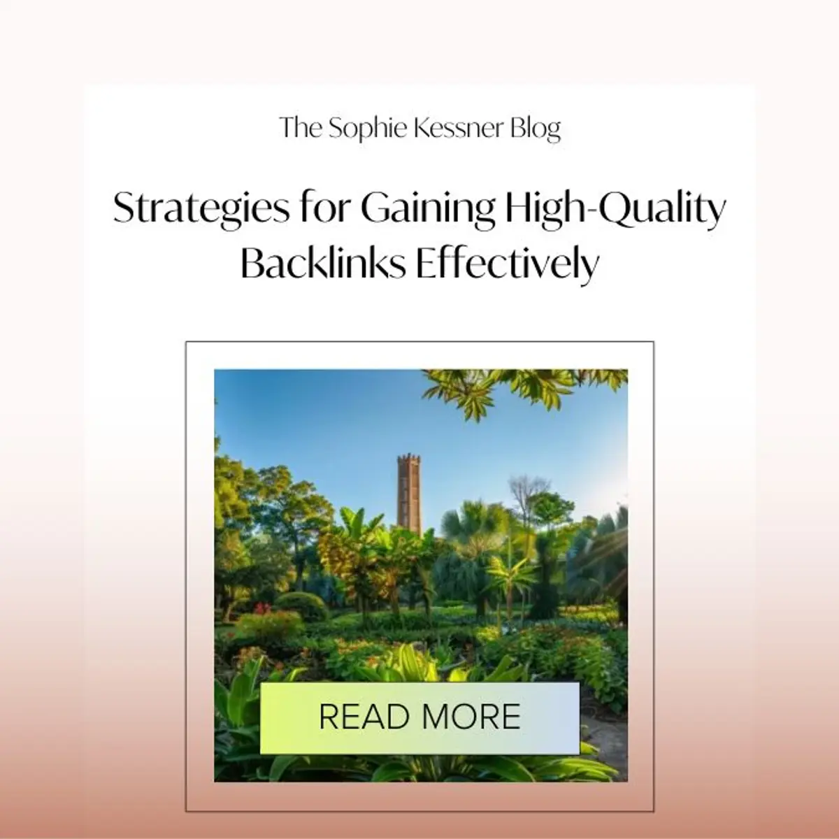 strategies for gaining high quality backlinks effectively