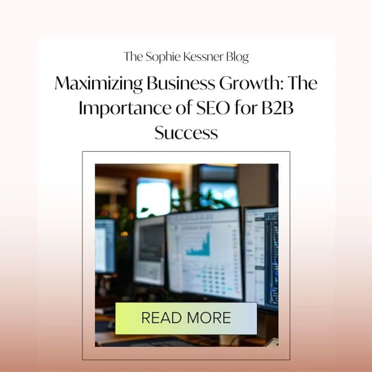 maximizing business growth the importance of seo for b2b success