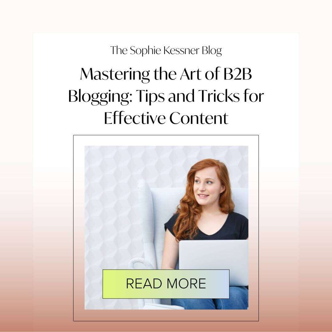 mastering the art of b2b blogging tips and tricks for effective content