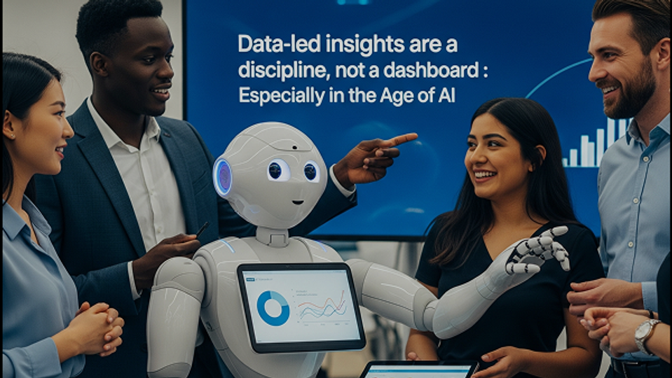 Data-Led Insights Are a Discipline, Not a Dashboard — Especially in the Age of AI