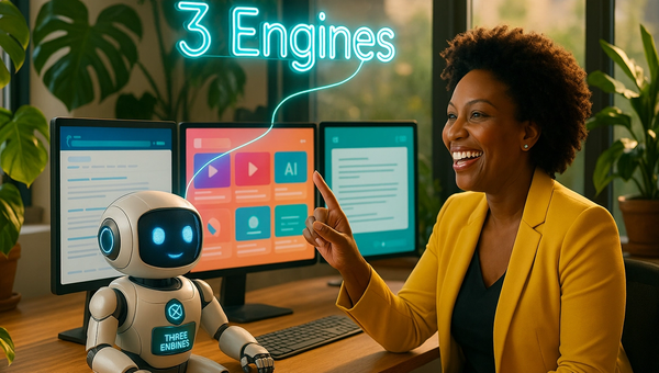 Search, Social, AI: why you need all three (and what we actually sell)