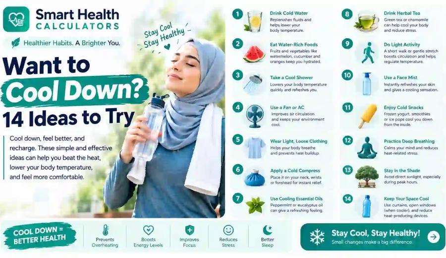 14 Ways to Cool Down Fast in Hot Weather