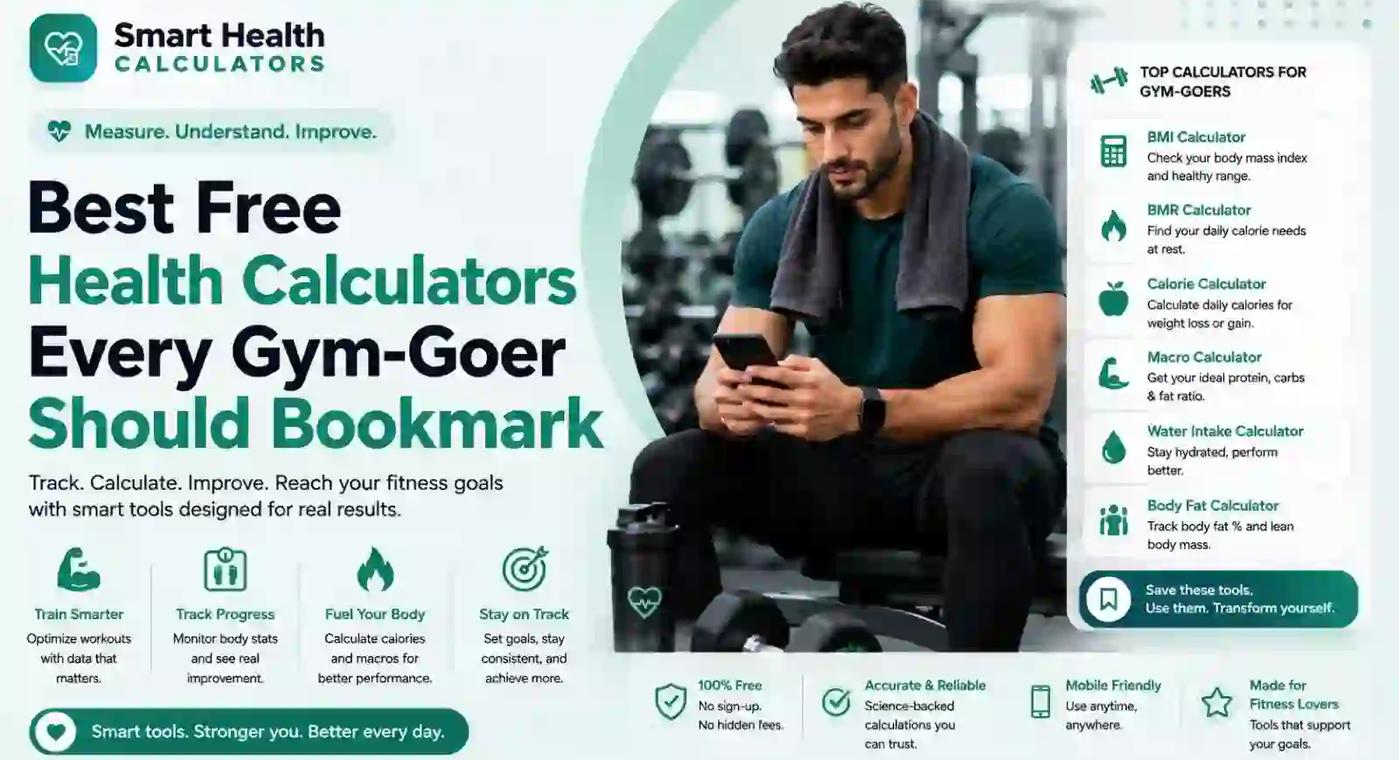 Best Free Health Calculators Every Gym-Goer Should Bookmark