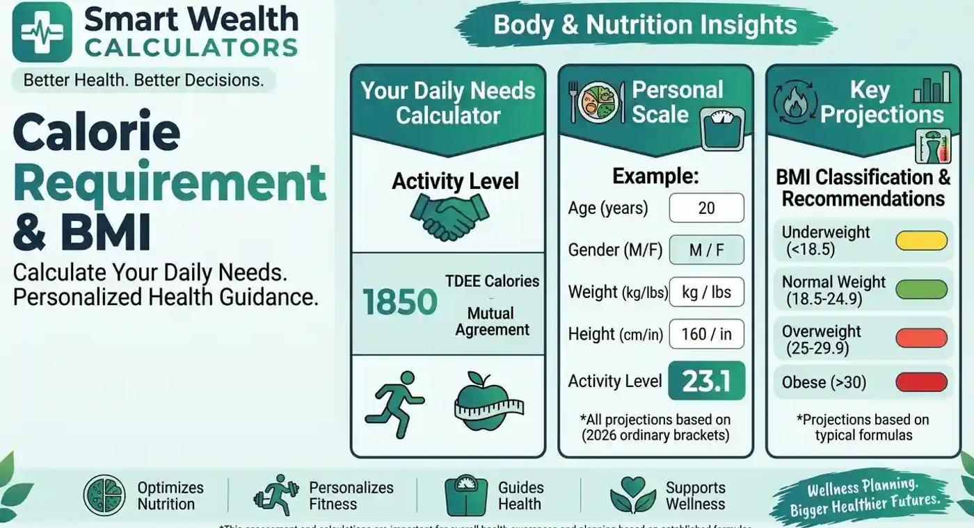 Calorie Requirement & BMI: Calculate Your Daily Needs