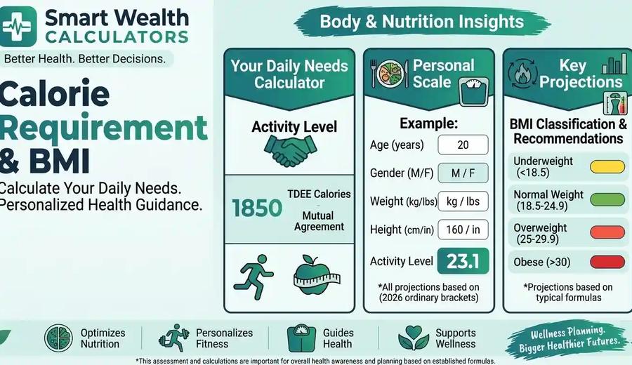 Calorie Requirement & BMI: Calculate Your Daily Needs